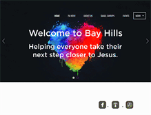 Tablet Screenshot of bayhills.net